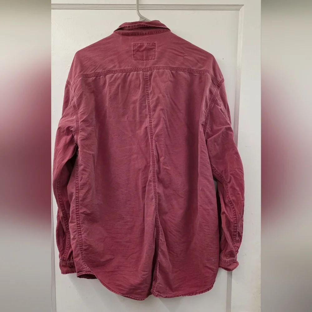 Levi’s American Originals Button Down Shirt Mens Large Red